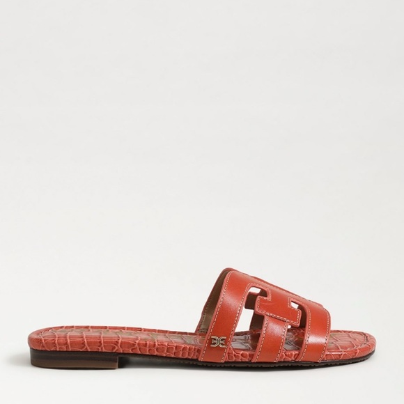 Sam Edelman - orange slides BRAND NEW. - Picture 2 of 5